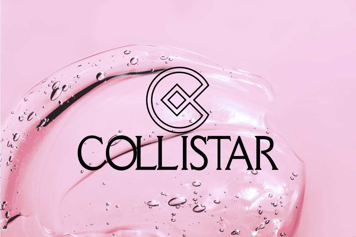 logo collistar su sfondo di crema in gel
