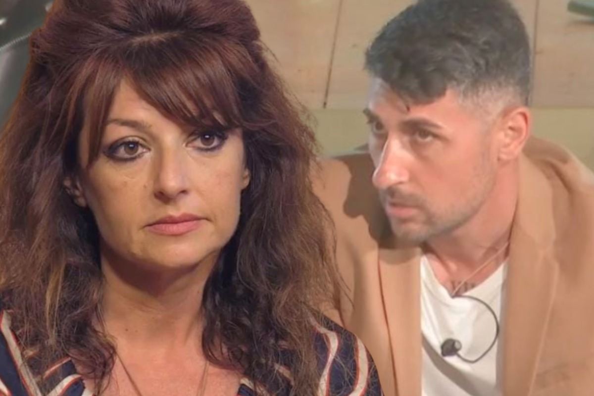 Primo piano di Sonia M. e Alessio a Temptation Island