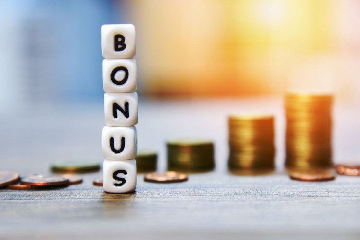 scritta bonus 