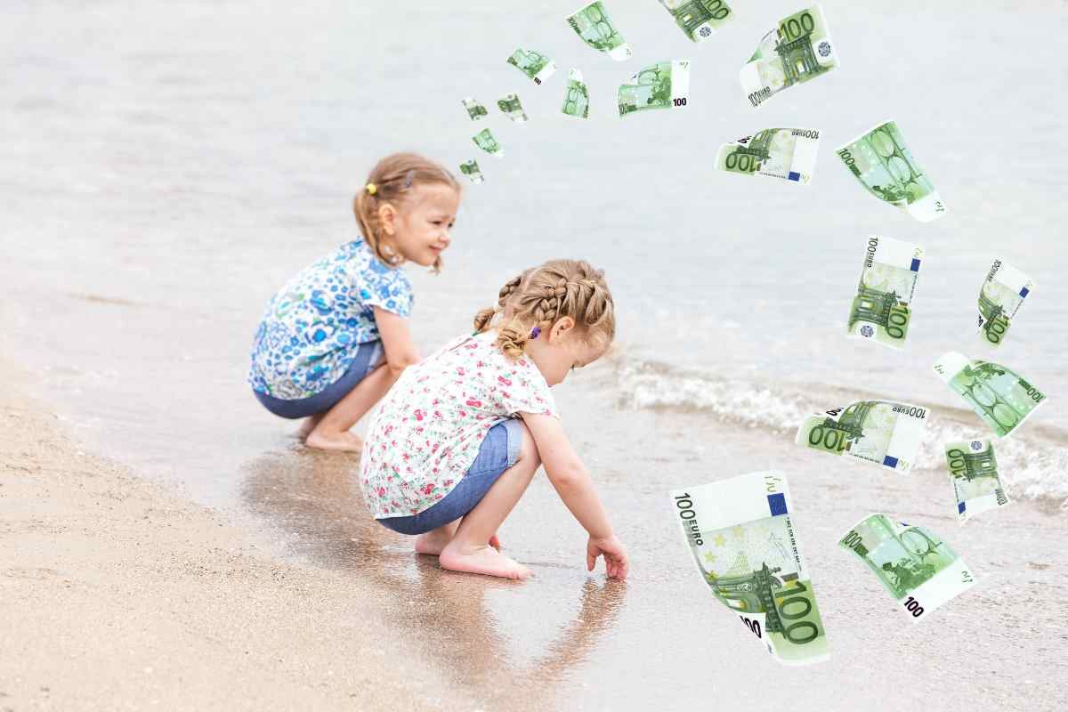 Bambine al mare