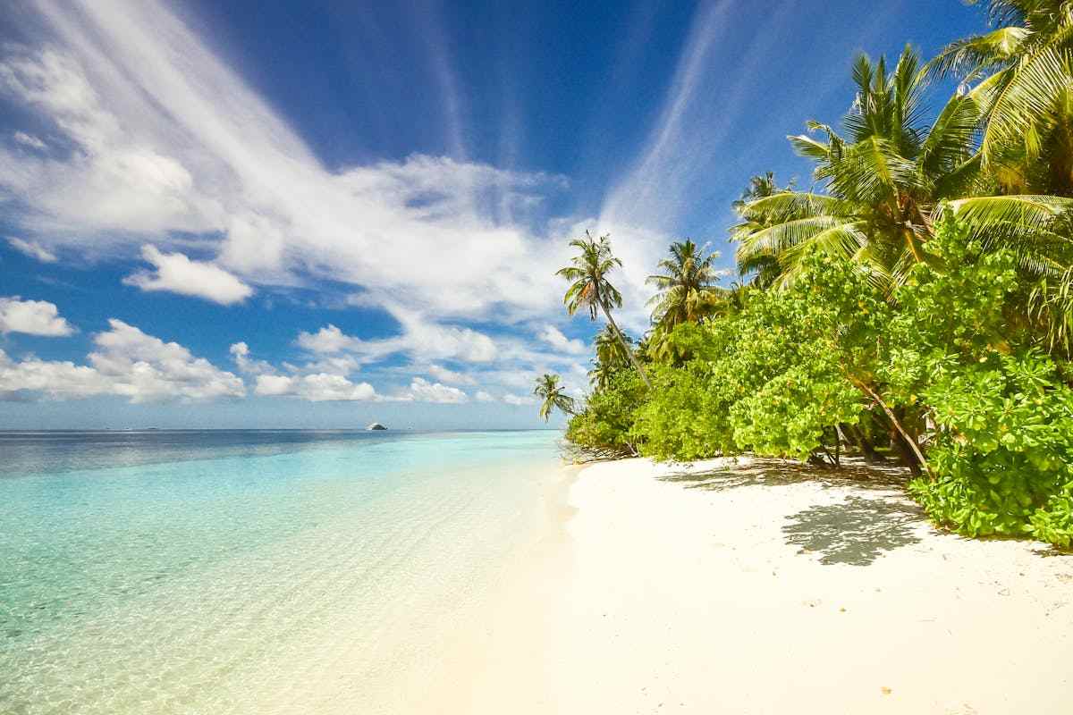 isola con spiaggia bellissima