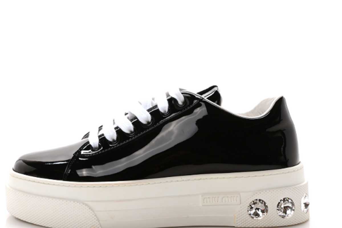 crystal sneakers