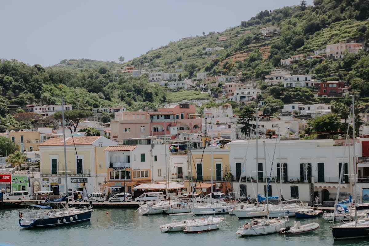 Porto dell'isola di Procida