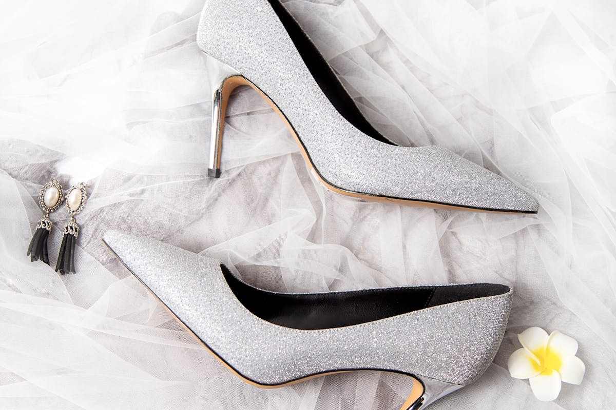 scarpe sposa su velluto