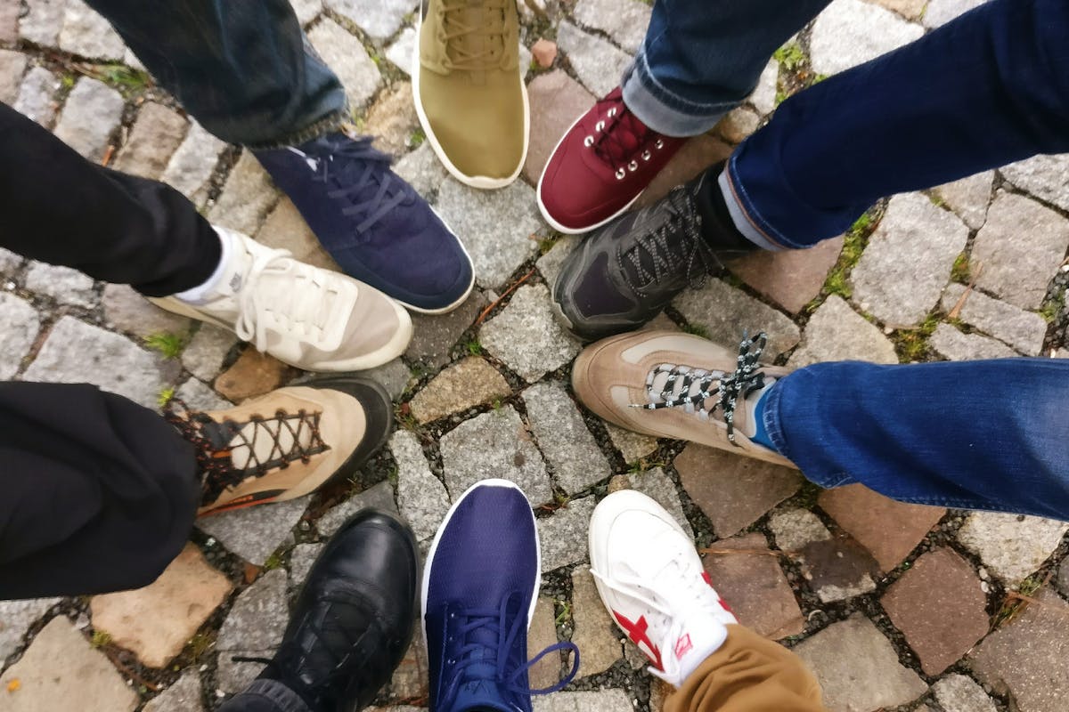 sneakers tutte assieme