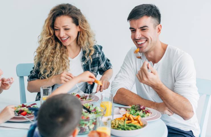 Una famiglia felice