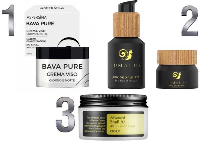 Crema bava di lumaca le migliori