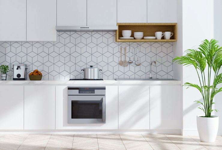 Cucina bianca moderna
