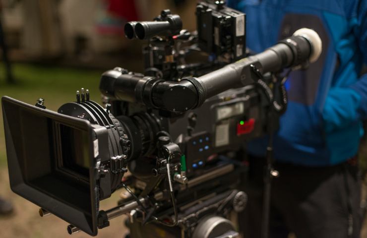 Una cinepresa all'opera