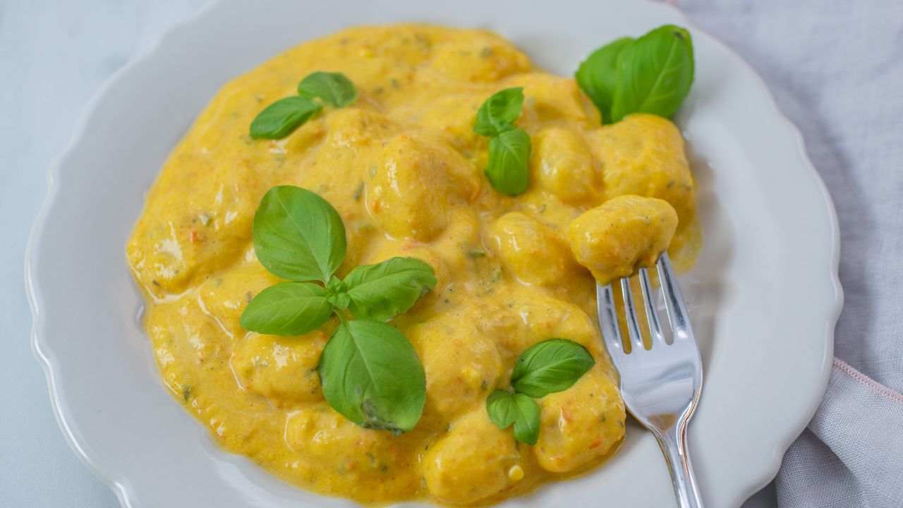 Gnocchi di patate alla crema di zucca pourfemme.it