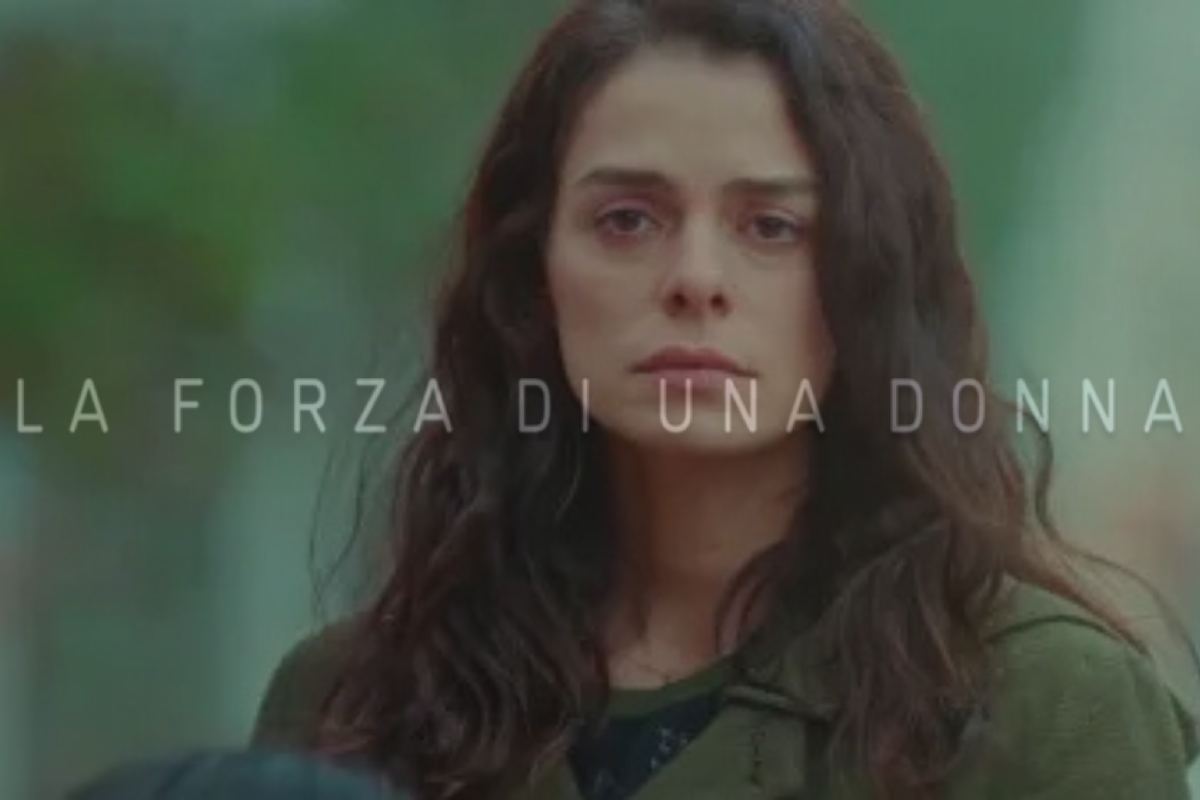 Bahar con sguardo truce in La Forza di una Donna