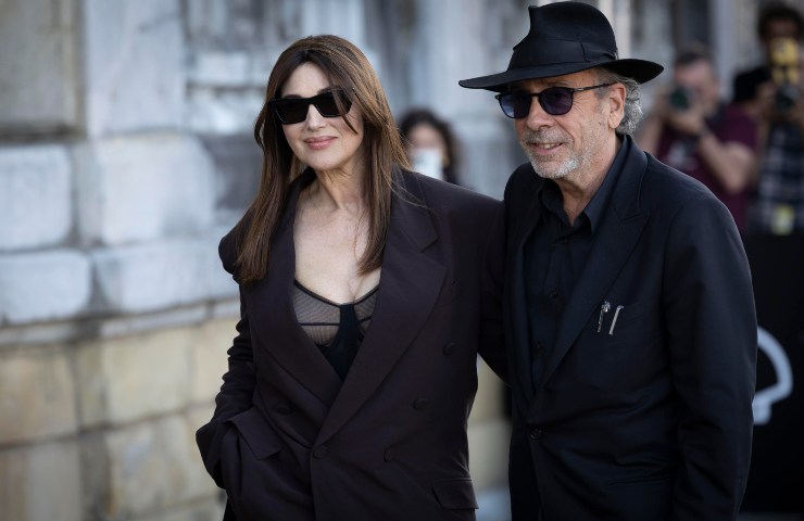 Monica Bellucci e Tim Burton