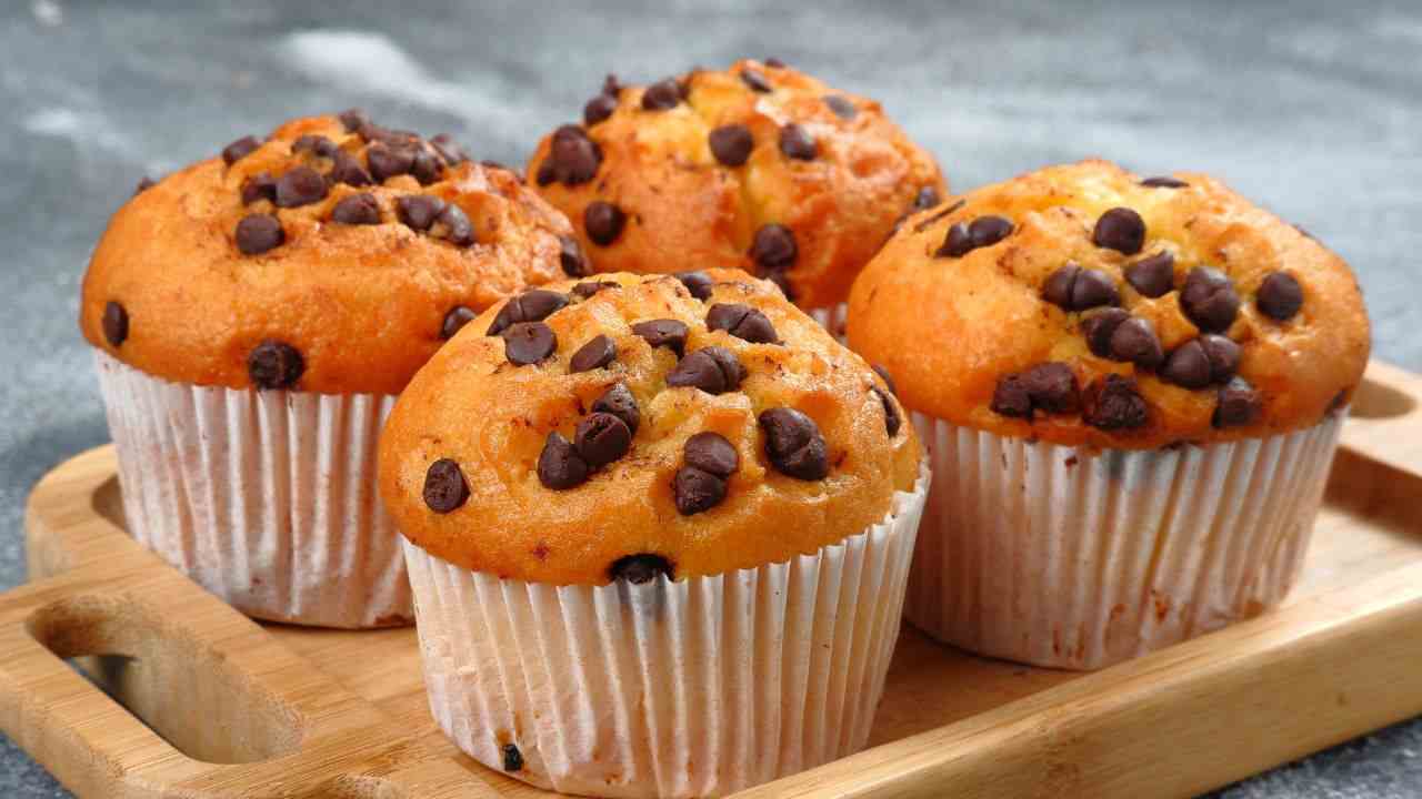 Muffin con le gocce di cioccolato ìpourfemme.it
