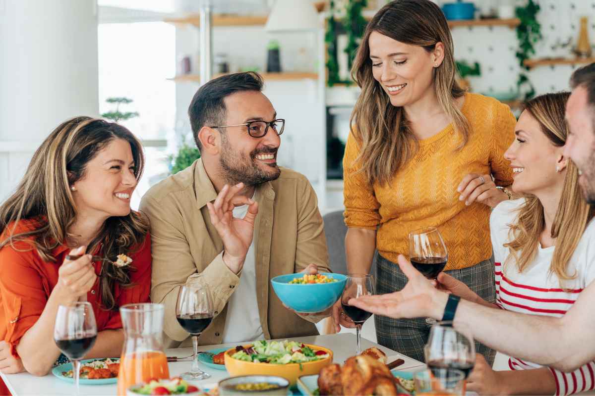 Pranzo con amici