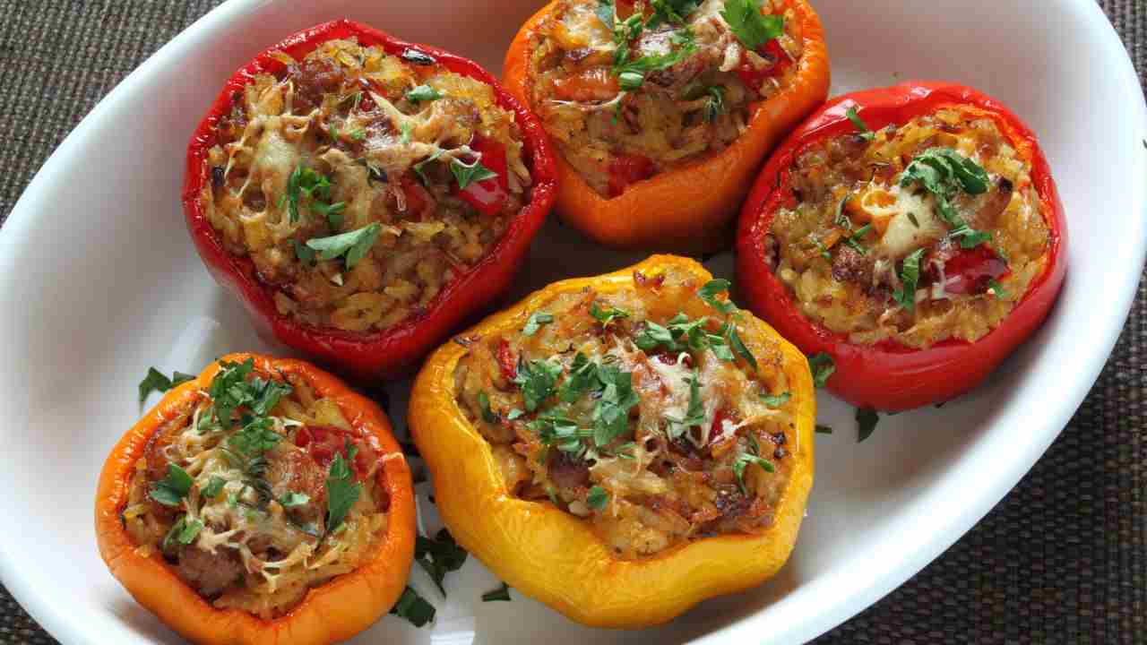 Peperoni ripieni pourfemme.it