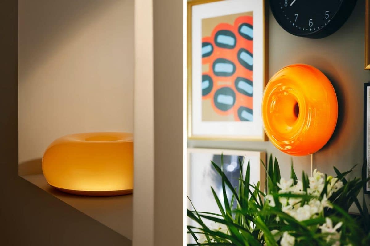 Lampada calda per ingresso