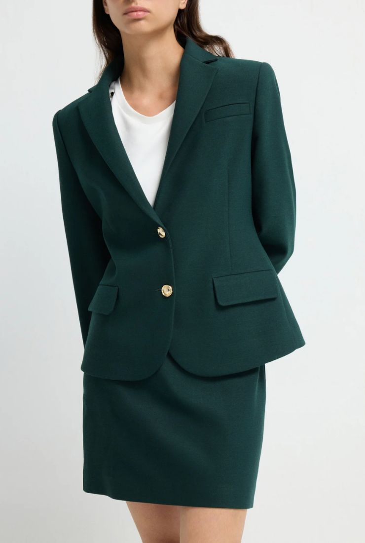 Tailleur verde scuro