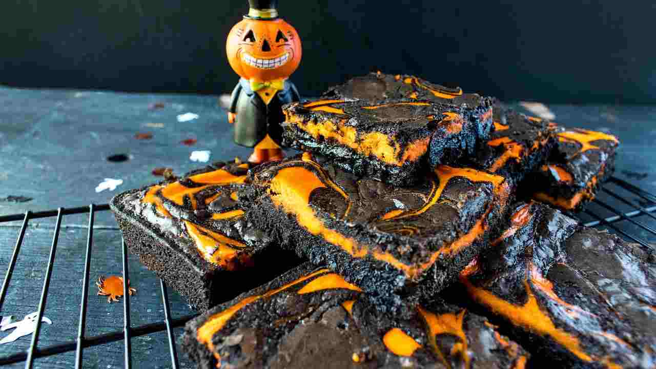 Brownies di halloween pourfemme.it