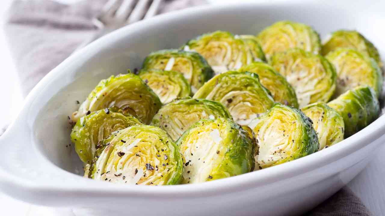 Cavoletti di bruxelles al forno pourfemme.it
