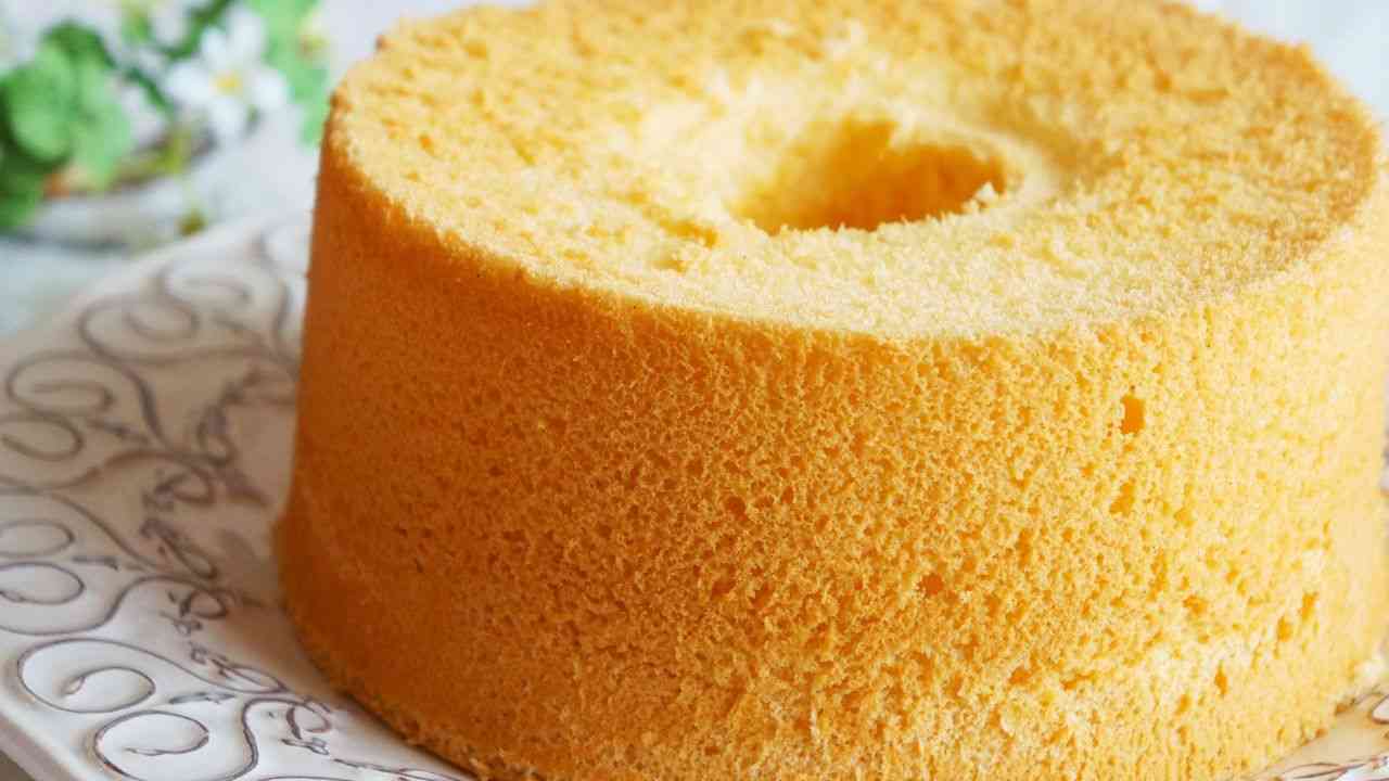 Chiffon cake all'arancia pourfemme.it