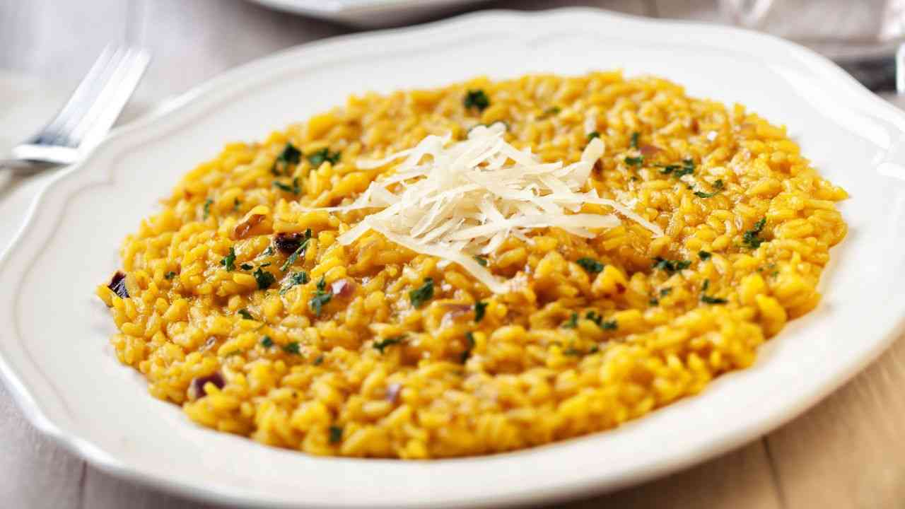 Risotto allo zafferano pourfemme.it