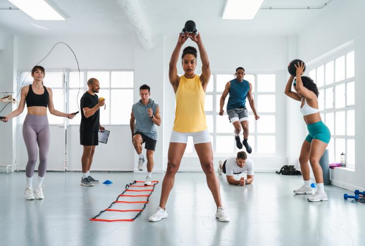 Donne in palestra
