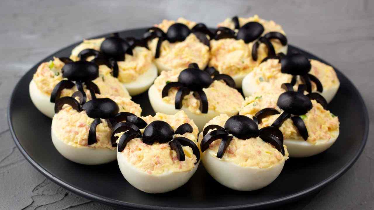 Uova tonnate di halloween pourfemme.it