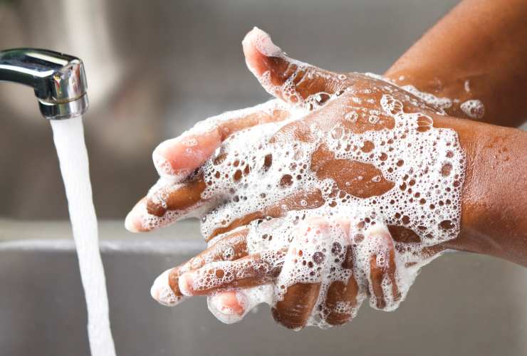 Lavare le mani