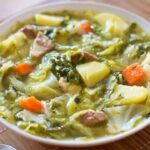 Zuppa di verza e patate pourfemme.it