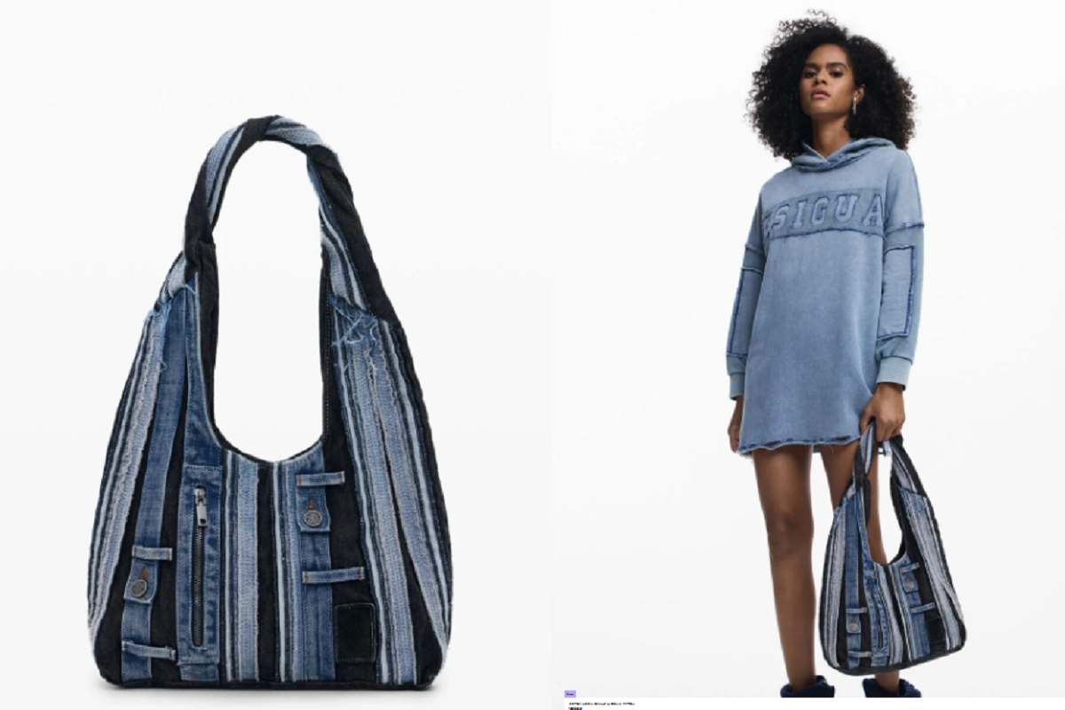 Borsa in denim donna
