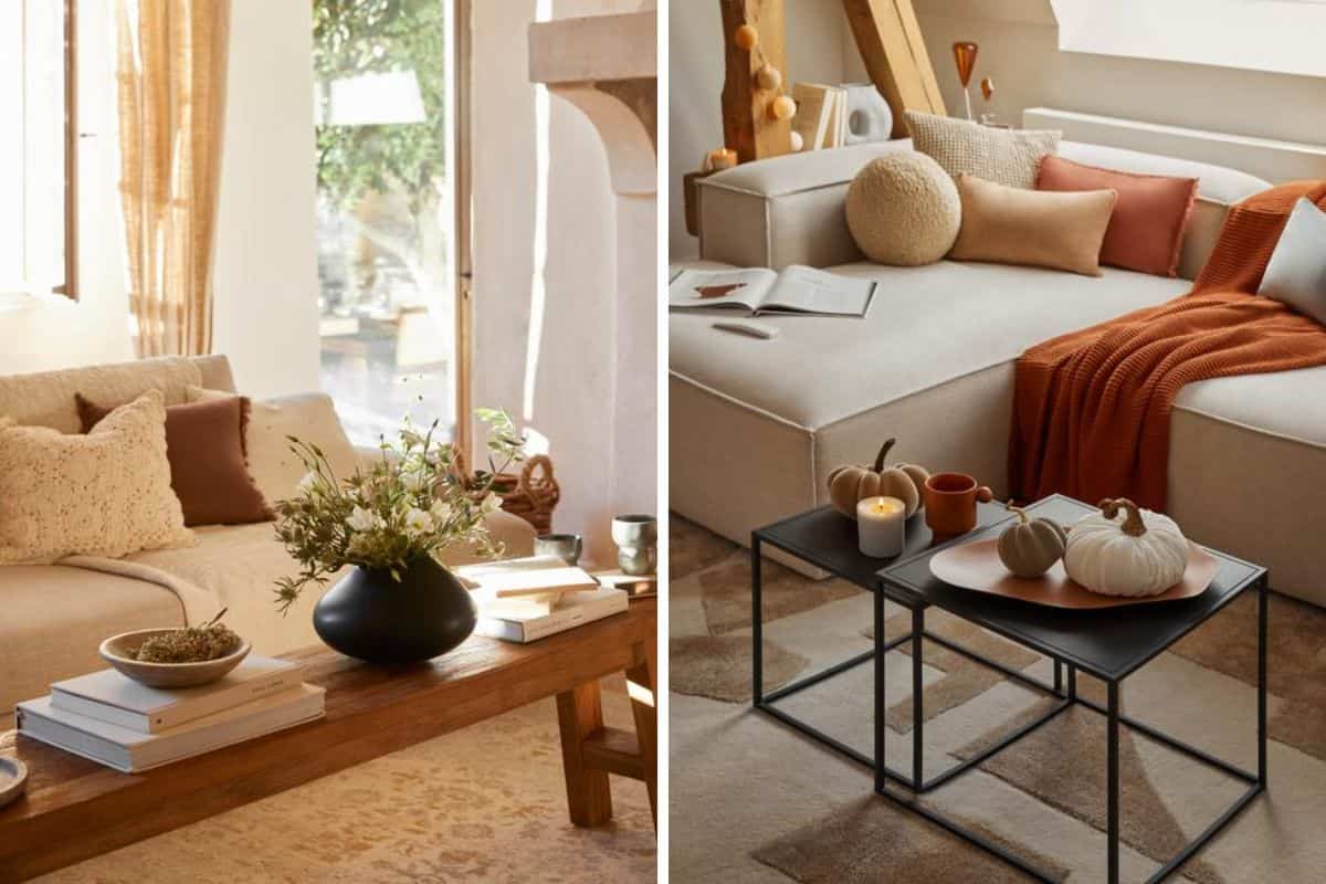 Salotto in stile hygge