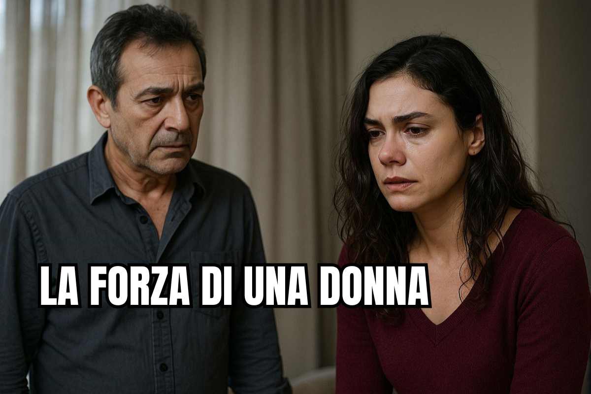 Bahar in una scena carica di tensione