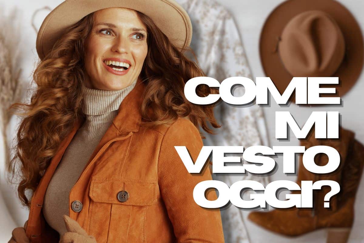 donna con giacca