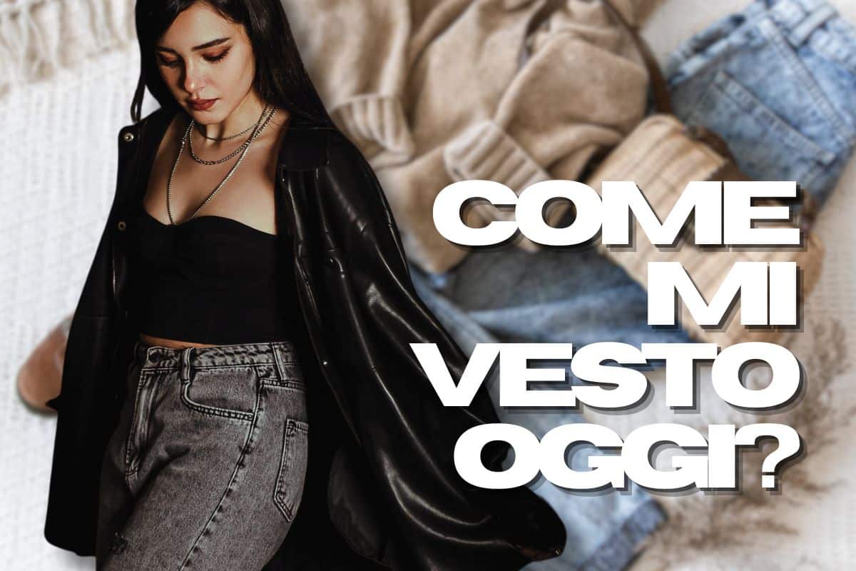 donna con jeans e giacca