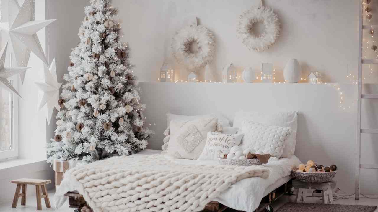 Camera da letto natalizia pourfemme.it