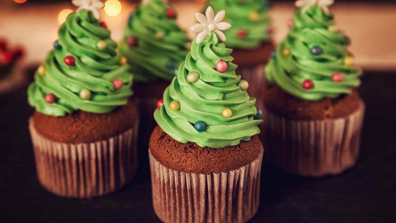 Muffin albero di Natale pourfemme.it