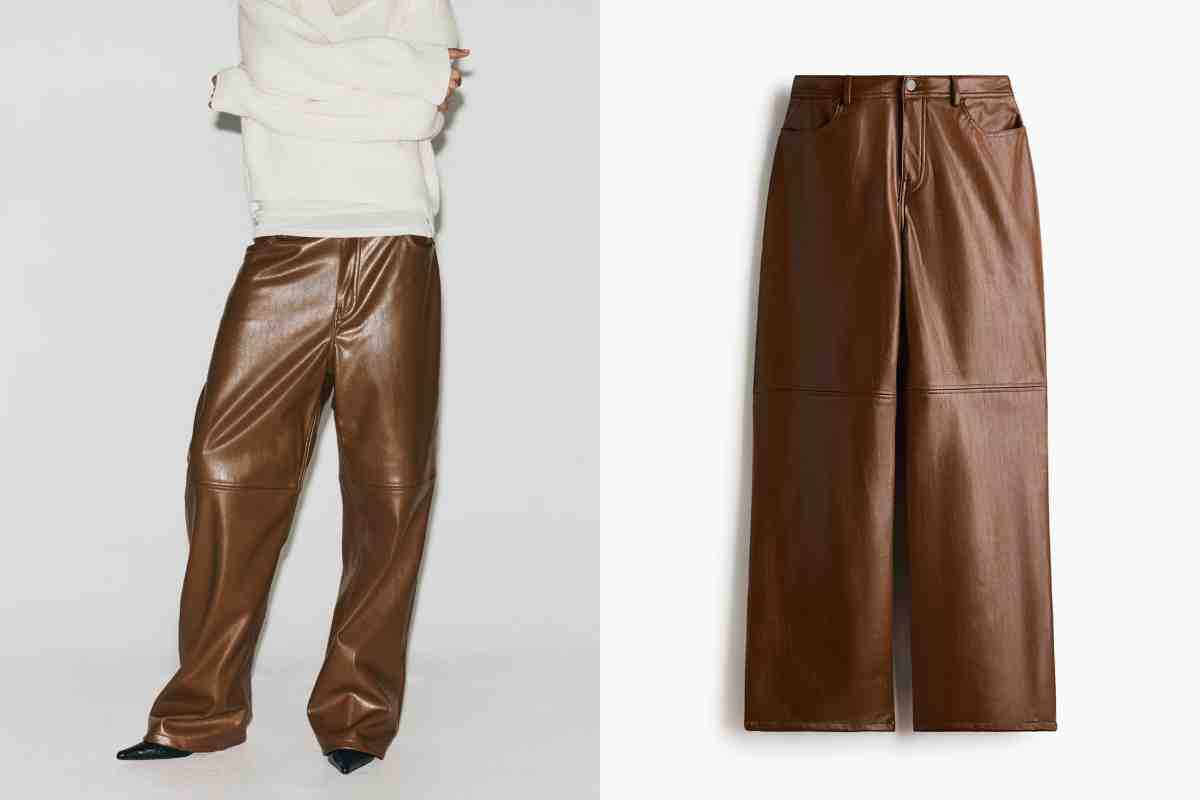 Pantaloni coated H&M 