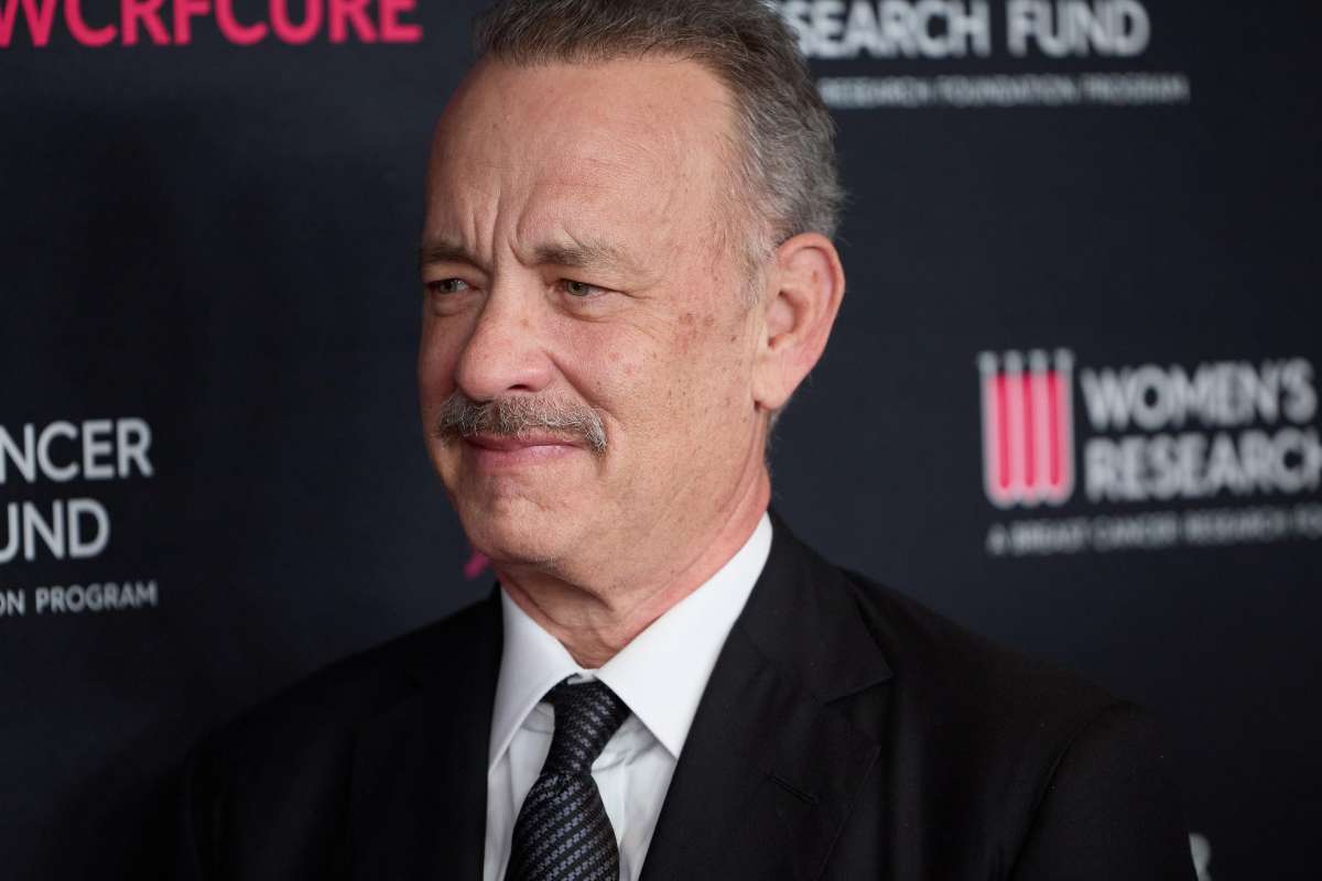 Tom Hanks ad un evento