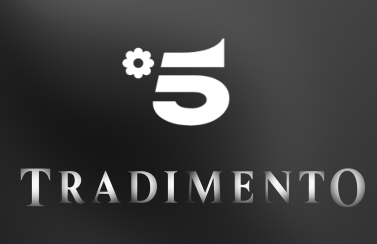 Il logo di tradimento e di Canale 5