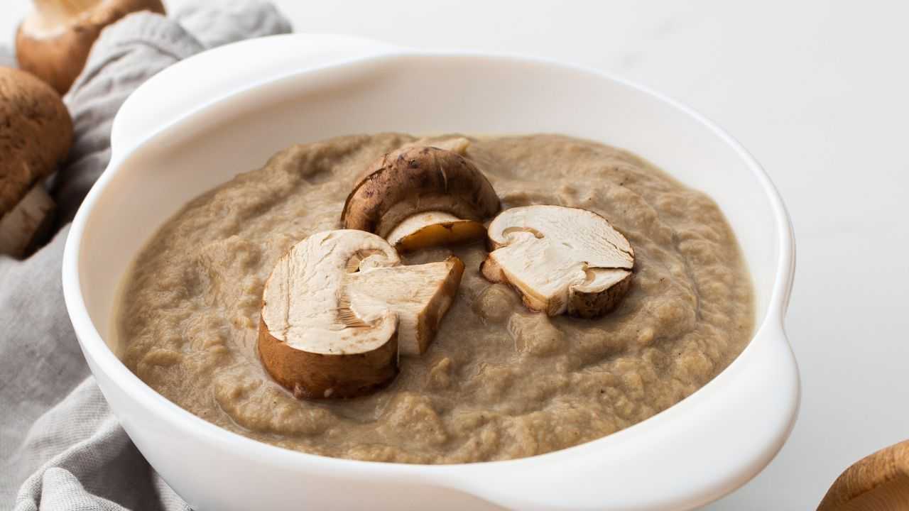 Vellutata di castagne e porcini pourfemme.it