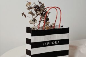 busta sephroa con fiori