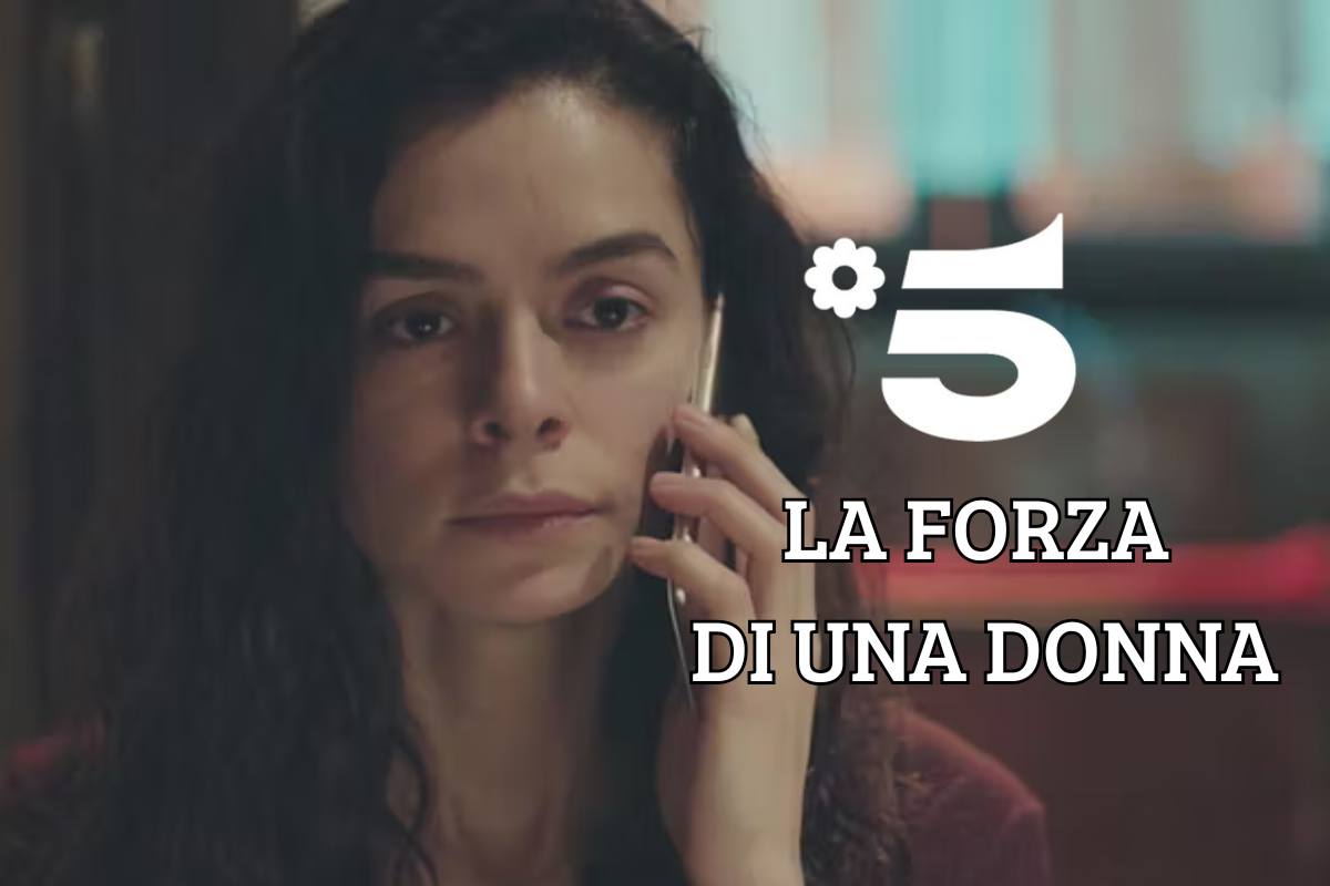 Bahar al telefono ne La Forza di una Donna