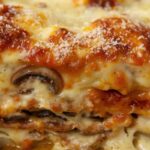 lasagna con zucca provola e porcini