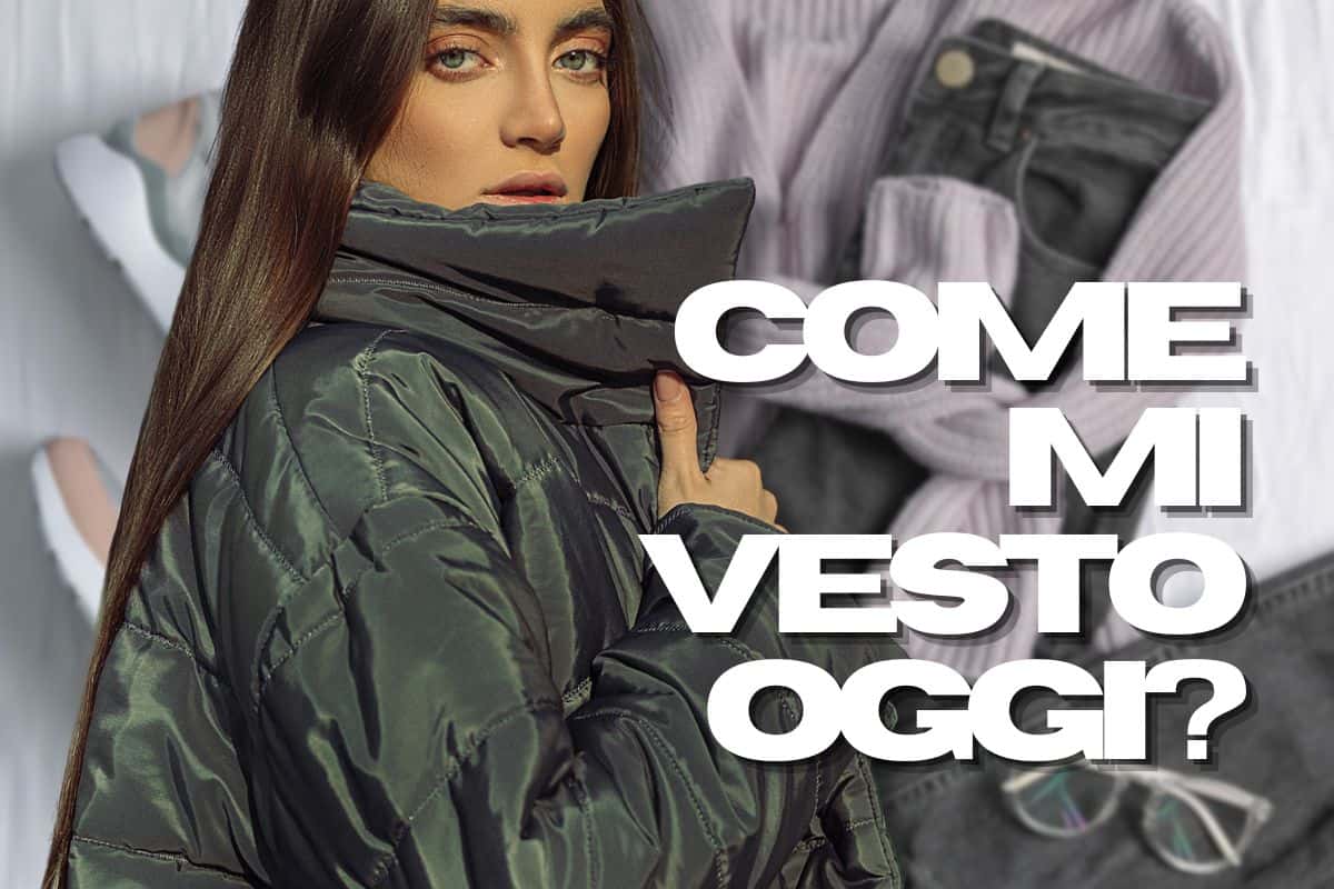 donna con giubbino