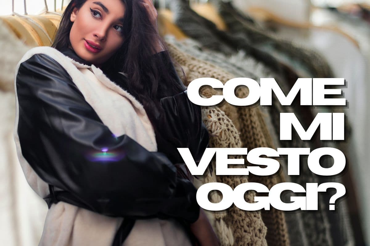 donna con camicia di pelle