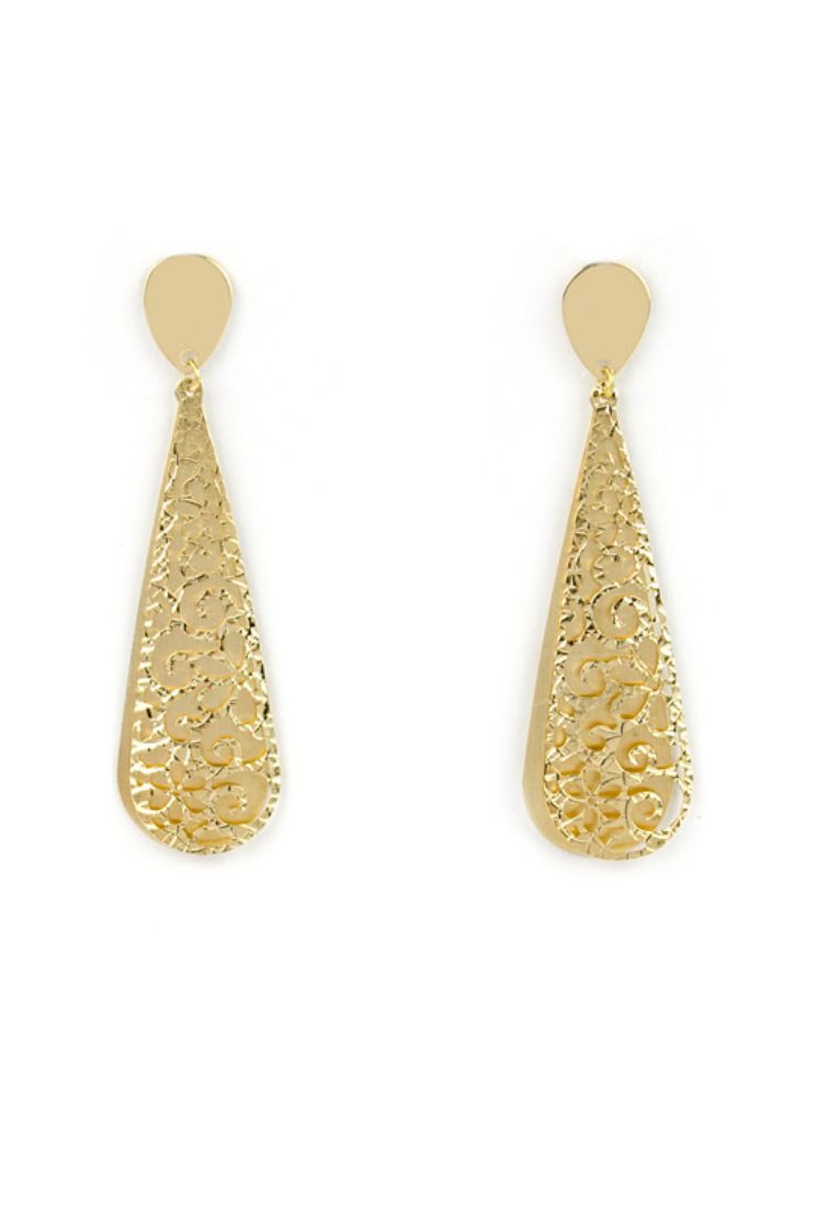 Orecchini pendenti oro