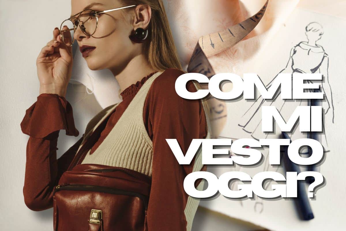 Donna con occhiali da vista