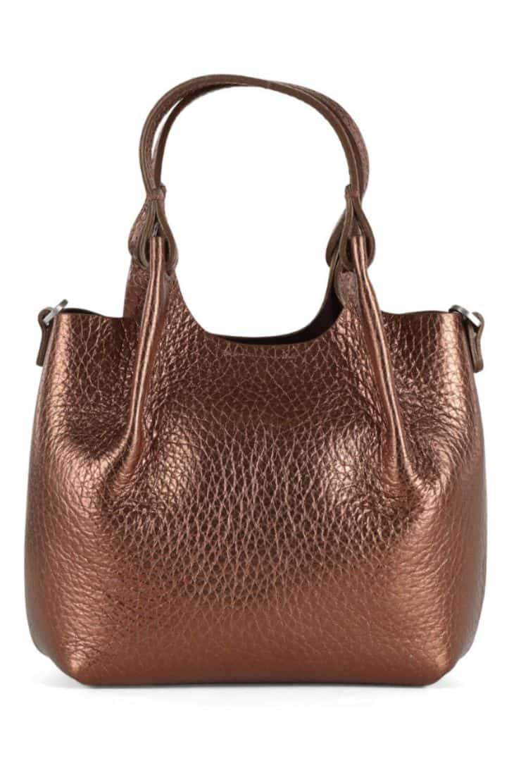 Borsa color bronzo
