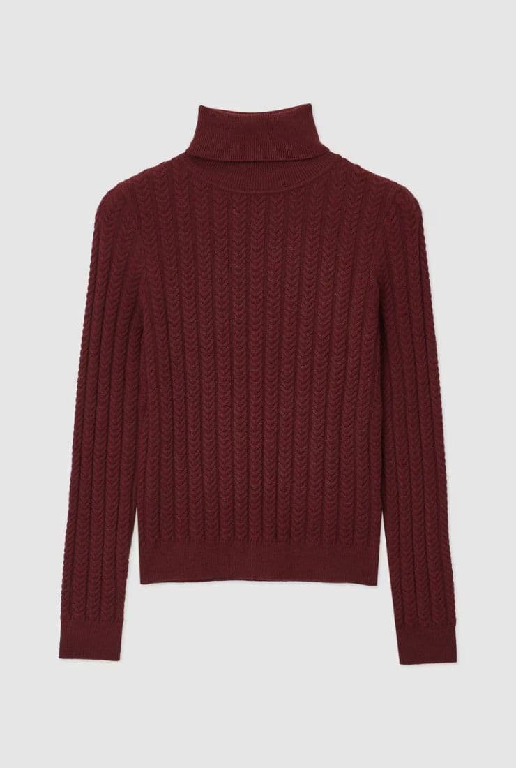 Maglione bordeaux