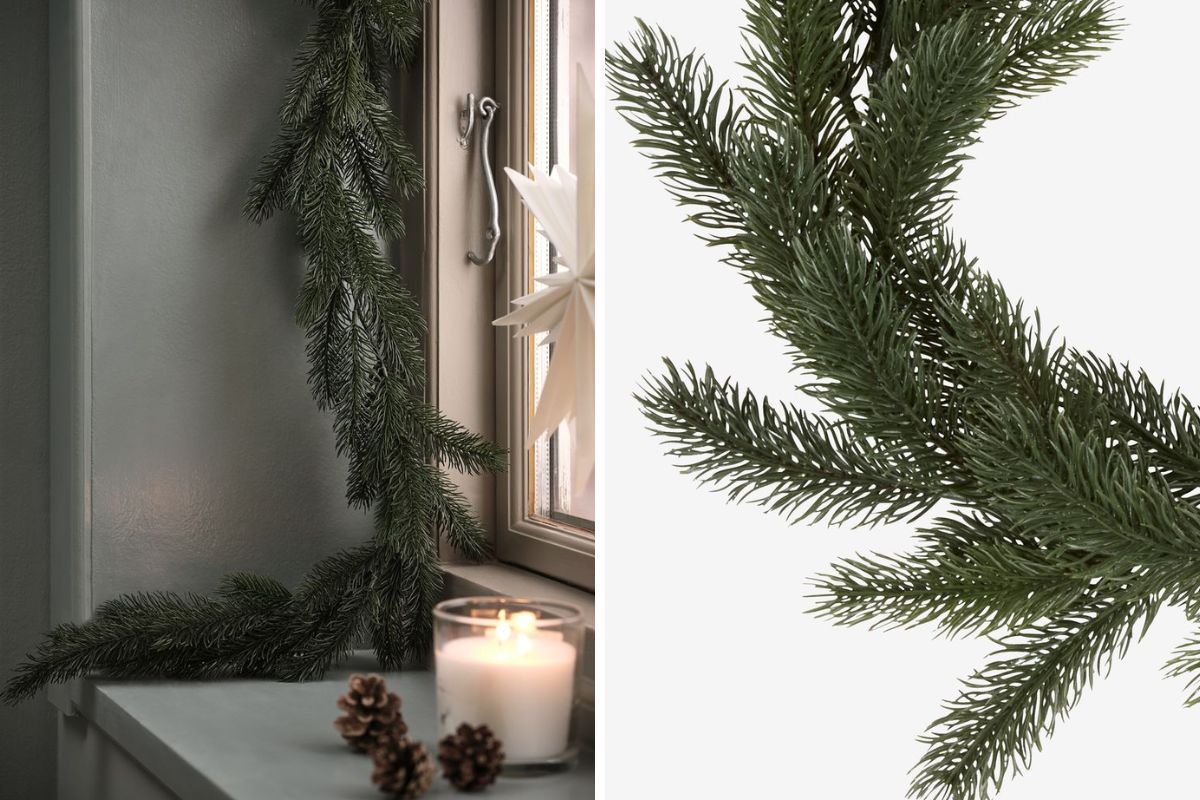 Ghirlanda alla finestra